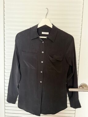 Equipment silk shirt